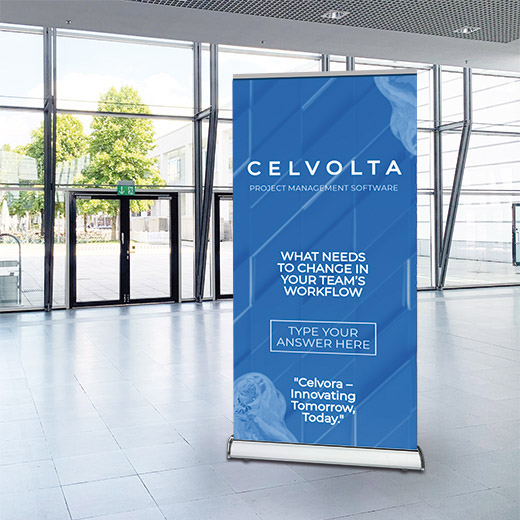 Banner Ständer Rollup Banner 85 Cm X 200 Cm Inkl. Display, Halterung, Boden Und Roll Up Banner Außenbereich