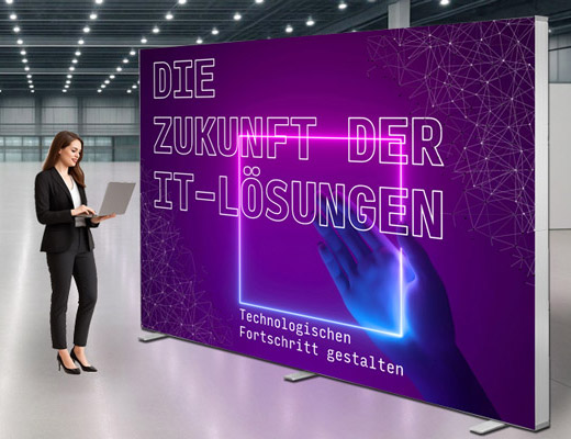 Our SEG (Silicone Edge Graphic) backdrops are the perfect solution for trade shows, photo shoots, conferences, and stage design. The printed textile graphic is stretched into a lightweight aluminum frame, creating a clean, frameless look with maximum visual impact.