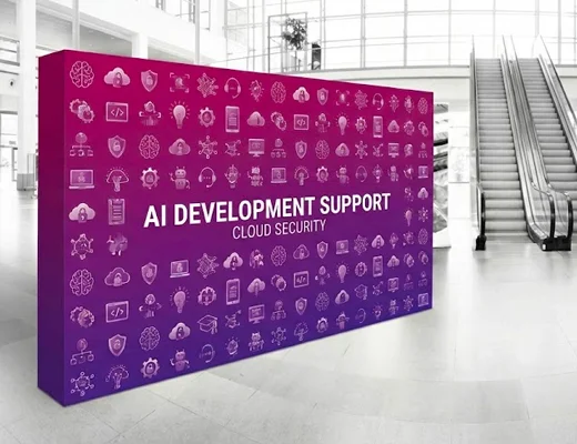 Backdrop Wall step & repeat 450 x 225 cm