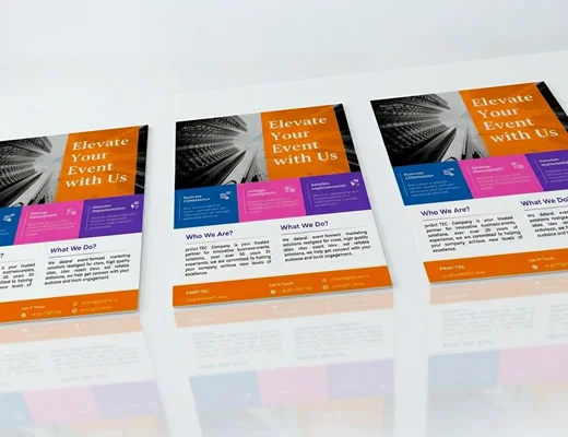 Digital printing from 25 pieces<br />
Exact quantity can be ordered – precise to the piece<br />
Production time: fast digital printing for urgent projects