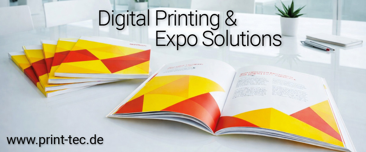 Broschüren auf einem internationalen Kongress in Deutschland – Fulfillment-Logistik mit Expresslieferung in deutsche und europäische Messestädte.