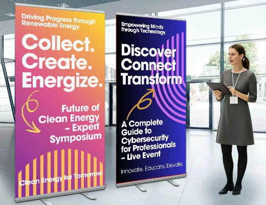 Roll-Up Banner for Trade Shows and Events