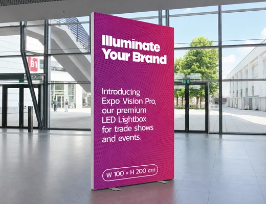 LED Lightbox 100 x 200 cm