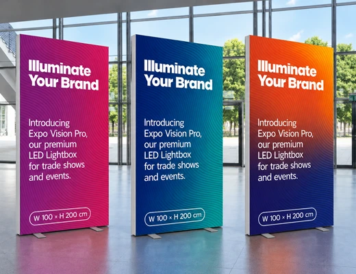 LED Lightbox 100 x 200 cm